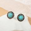 New Personalized European And American Earrings Retro Bohemian Style Turquoise Earrings Factory Direct Sales