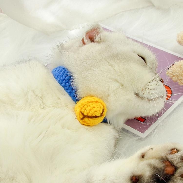 Neck Protective Collar Small Dog Collar Cat Necklace Winter Silent Bell Collar