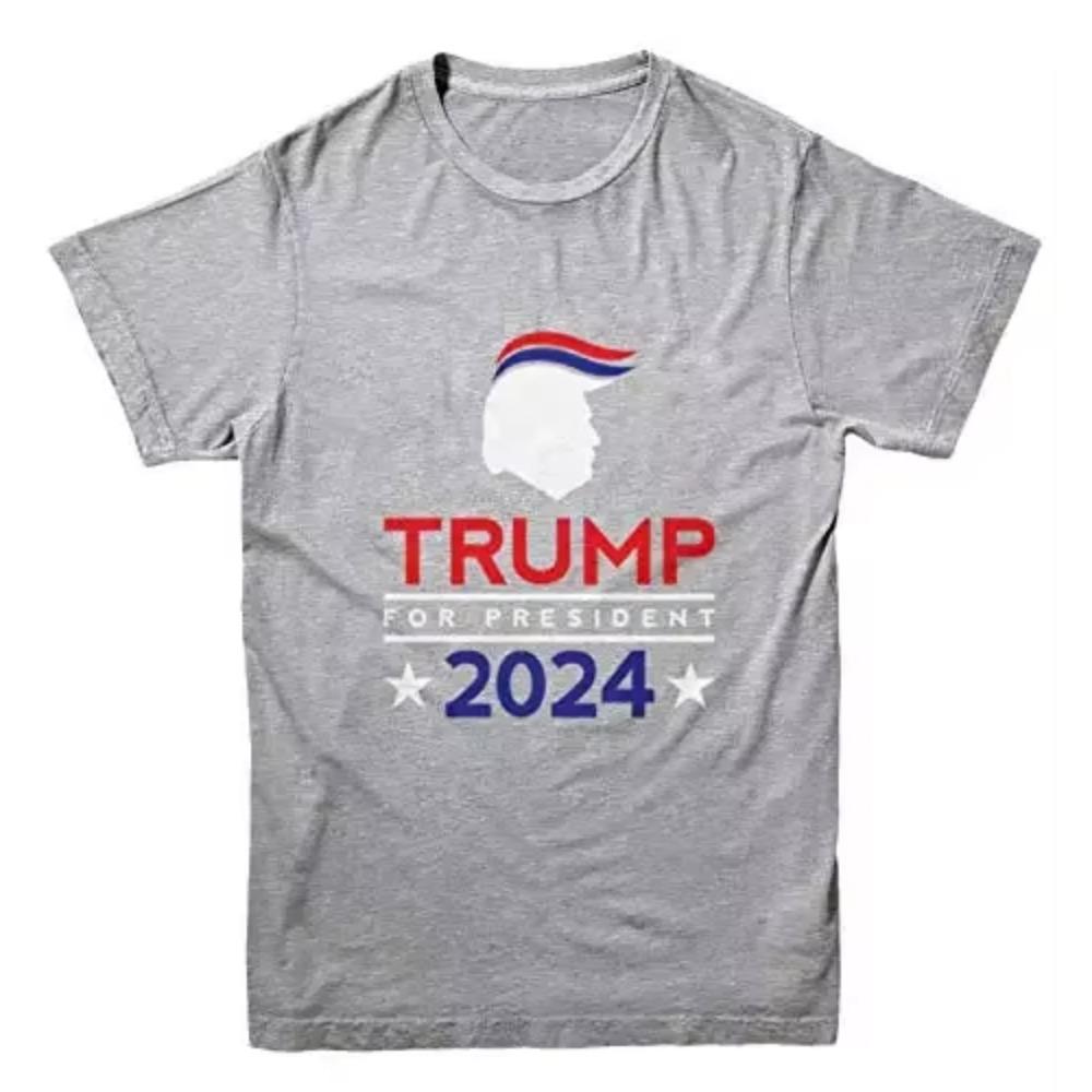 Trump for President 2024 -T-Shirt. Premium Cotton Short Sleeve O-Neck Mens T Shirt New S-3XL