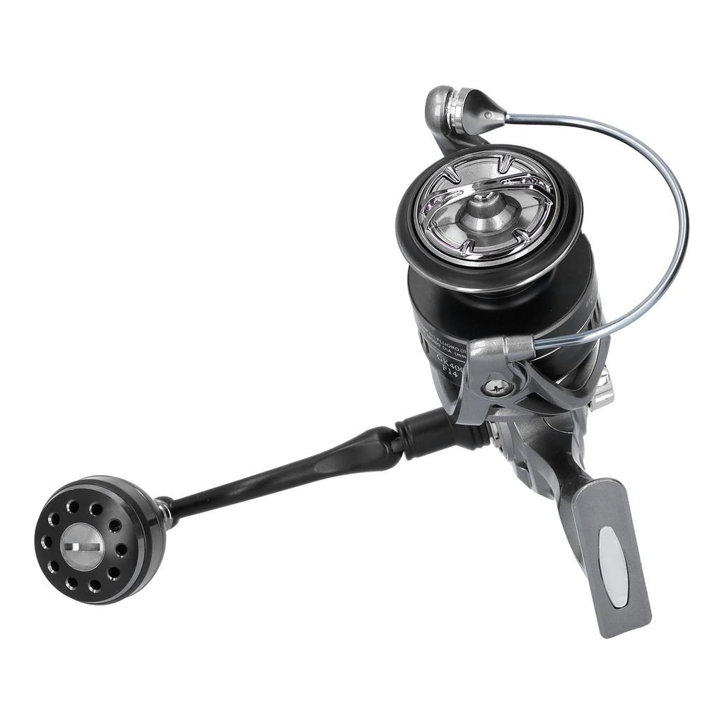 Fishing Reel 5.2:1 13+1BB Without Gaps Bearings Spinning Reel Smooth Metal Spool Body