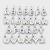 Gold-Plated Copper Alphabet Pendant Necklace & Bracelet - 26 Letters