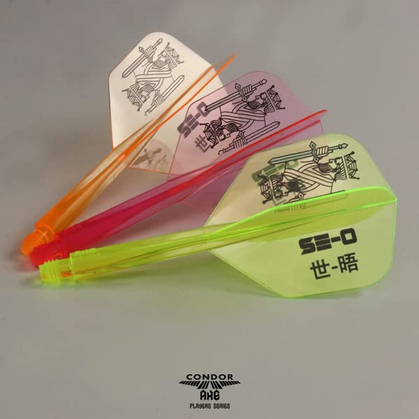 CONDOR AXE NEON THE KING Small L MIX Seo Byung Su Darts Flight