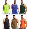 Men's Sports Vest - Summer Loose Large-sized Fitness Vest for Running, Short-sleeved Shirt