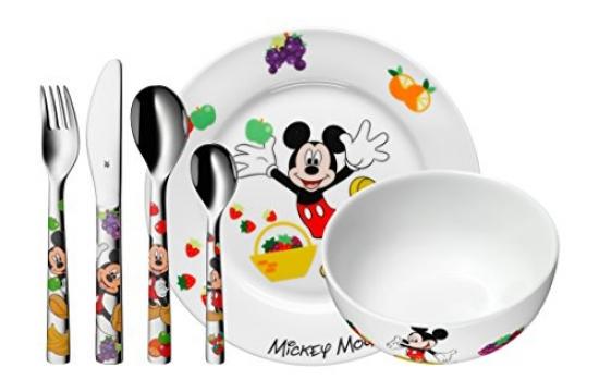 WMF Couverts Enfant Set De 6 Pièces Janosch Cromargan - Acier Inoxydable 4 Parties