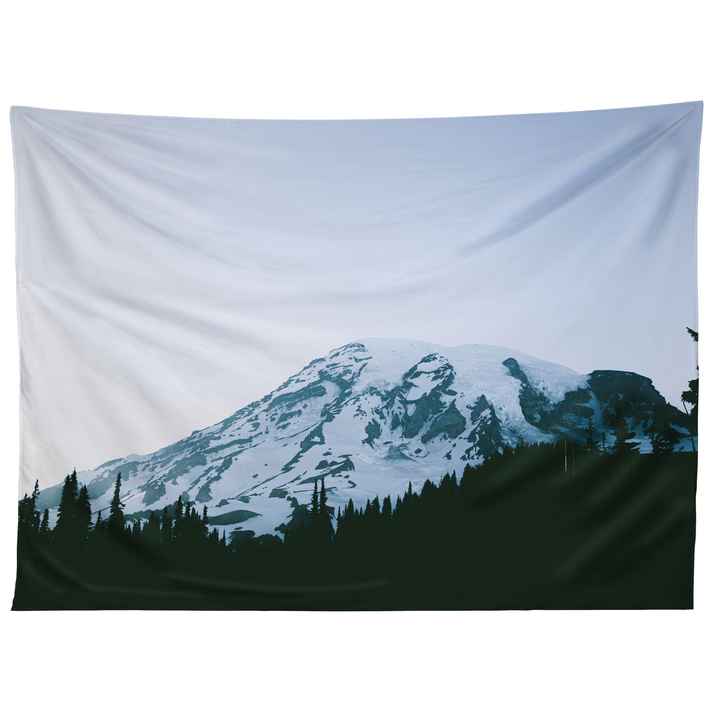 BLUE RAINIER tapestry 75x100