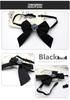 Korean Style Satin Bow Tie Collar Accessory for Hotel Staff