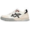 Gel-Spotlyte Synthetic Leather Comfortable Durable Low-Top Retro Basketball Shoes Unisex Sneakers Off-White Black 1203A505-102