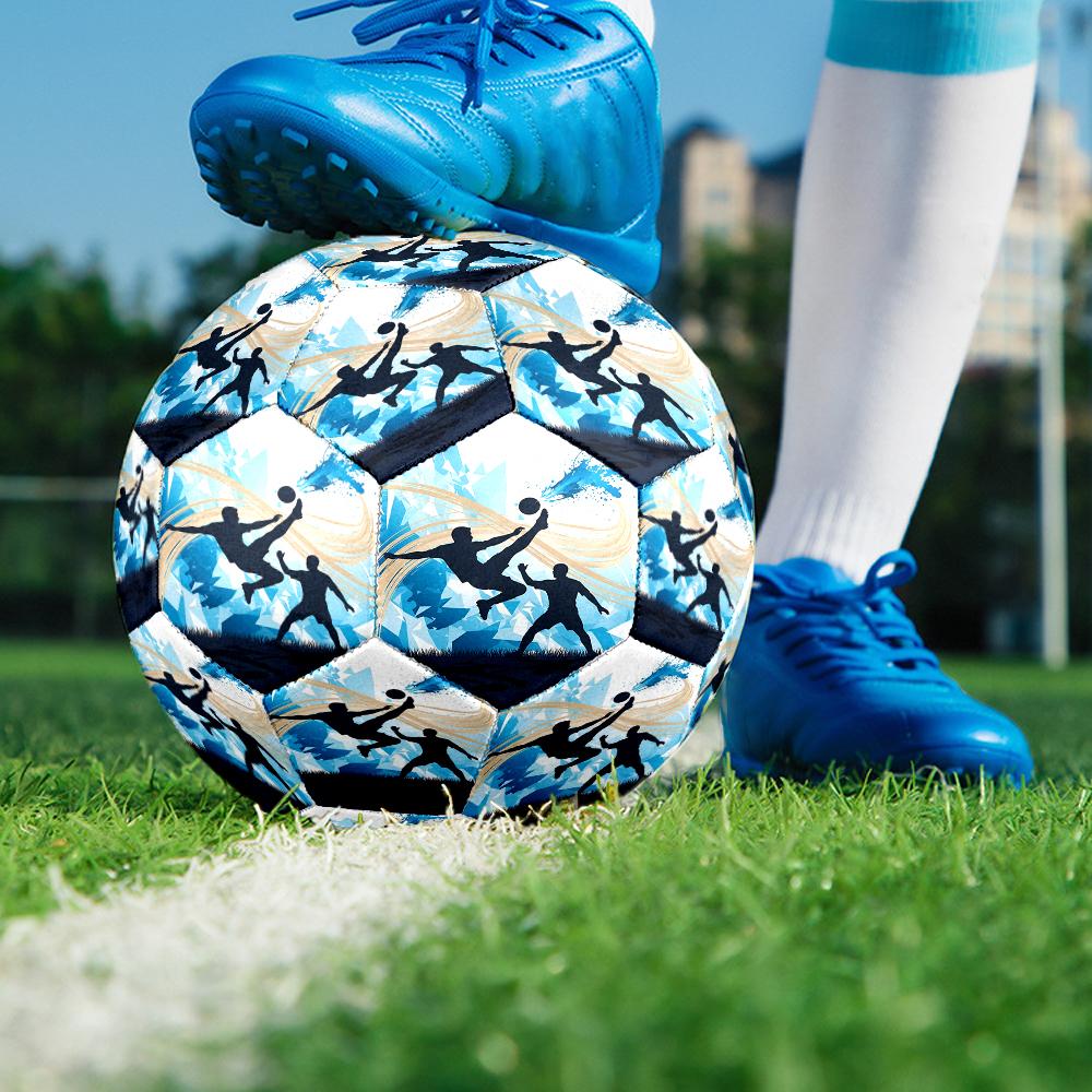 Soccer Theme Size 5 Soccer Ball, Suitable for Both Indoor and Outdoor Matches, a Gift Suitable for Everyone.