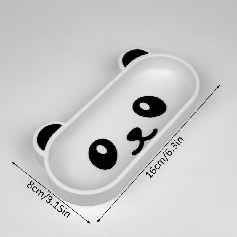 Cute Panda Cat Eyeglasses Display Stand | Creative Holder & Decor For Glasses Wearers Easy To Clean Desk Accessory