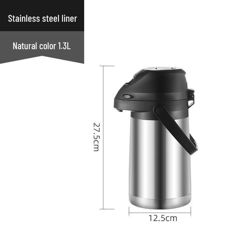 Stainless Steel Pressure Hot Water Kettle with Large Capacity for Game Room