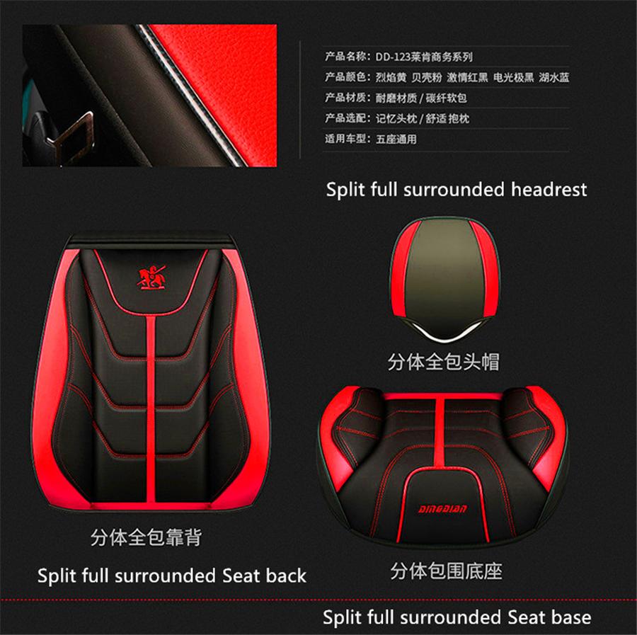 Car Seat Cushion For Front Seat Which is Practical Airbag Outlet, Small Head cap in Centre