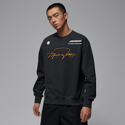 Jordan Sweatshirts Men s Black Crew Neck Moderate S