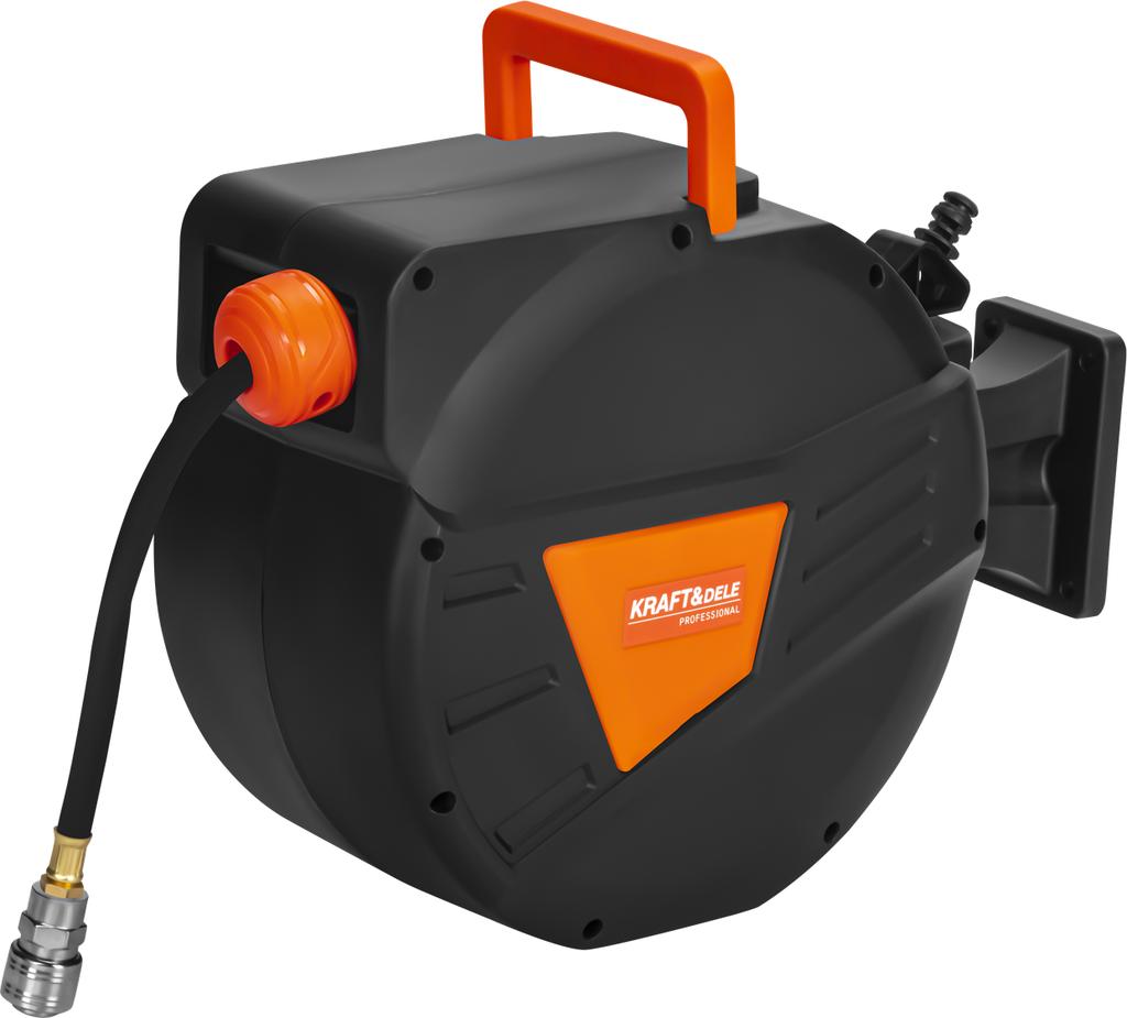 WĄŻ PNEUMATYCZNY ZWIJANY 10M 1/4" KD2157