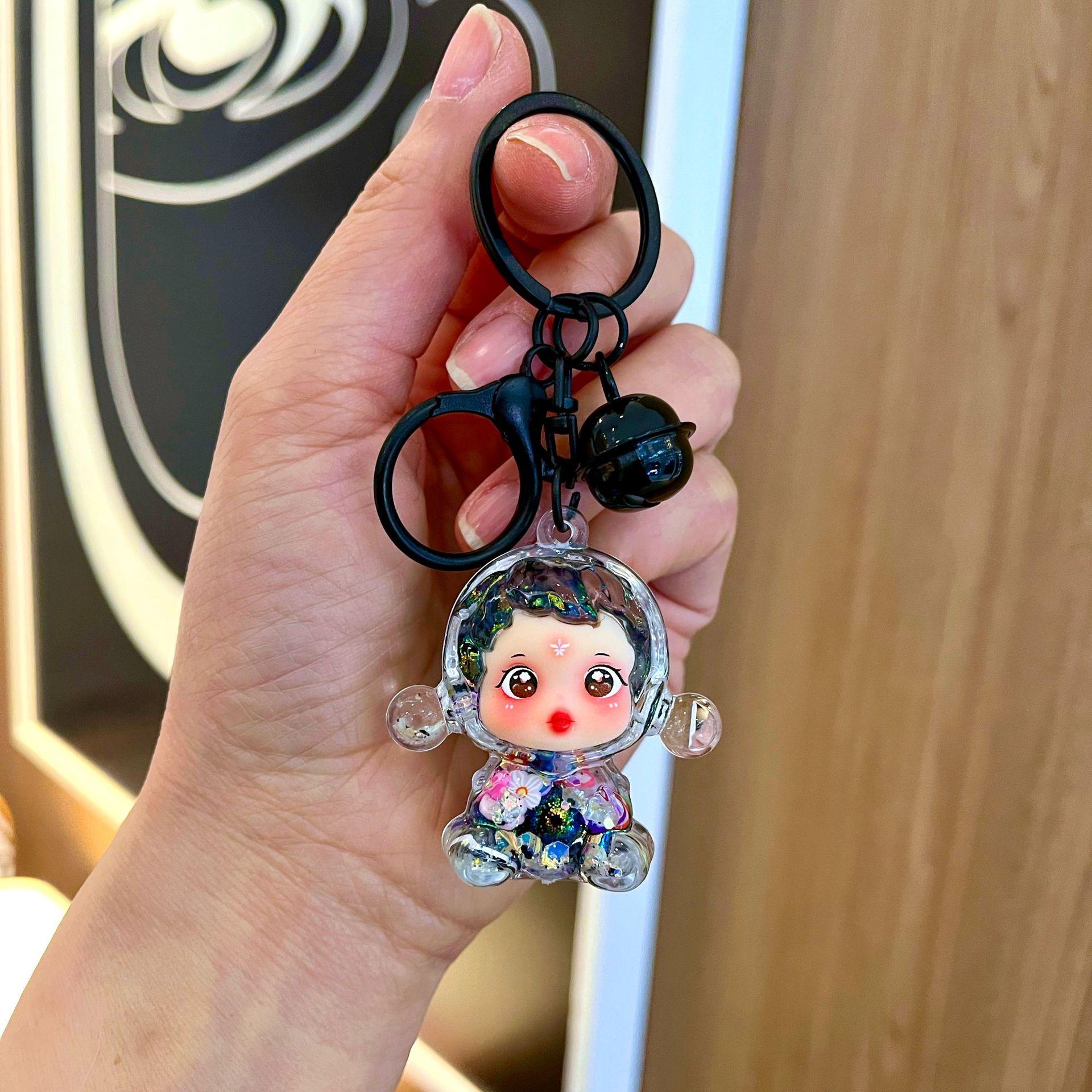 

Keychain Cute Doll Sleeping Girl Key Ring Baby Catcher Small Gift keychain