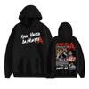 Rapper Anuel AA Real Hasta La Muerte 2026 Grafik Hoodie Herren Damen Mode Hip Hop Harajuku Pullover Langarm Sweatshirt Oberteile