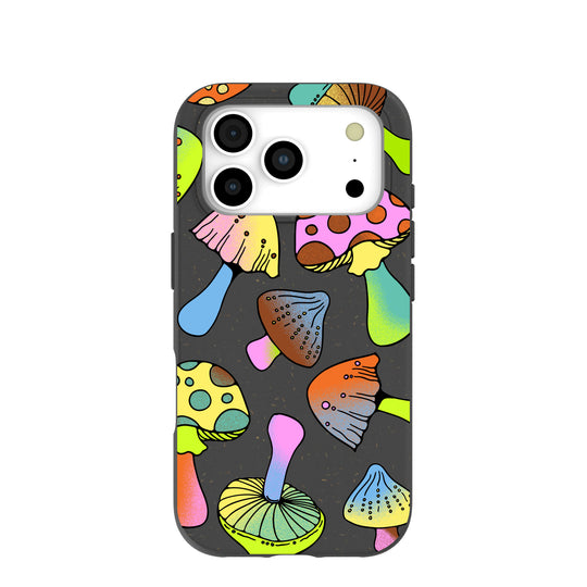 

Роскошный черный чехол Clmj Полночный пруд для iPhone 17 16e 16 15 14 13 12 11 X XS XR XSMAX Air Pro Max Plus Двухслойный чехол iPhone 15 Plus