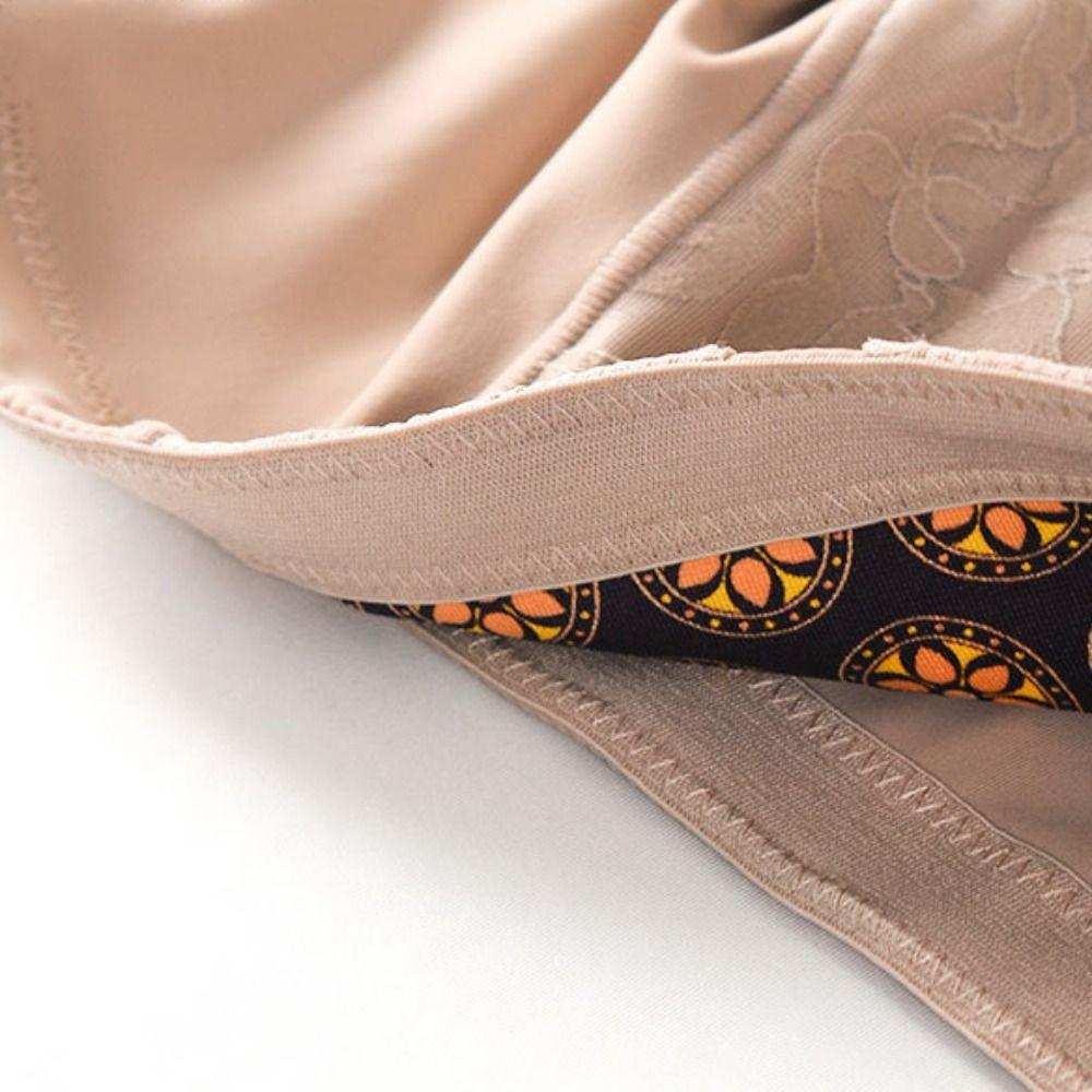 Ice Silk Tummy Control Underwear High Waist Butt Lifting Briefs Body Shaping Panties  Daily