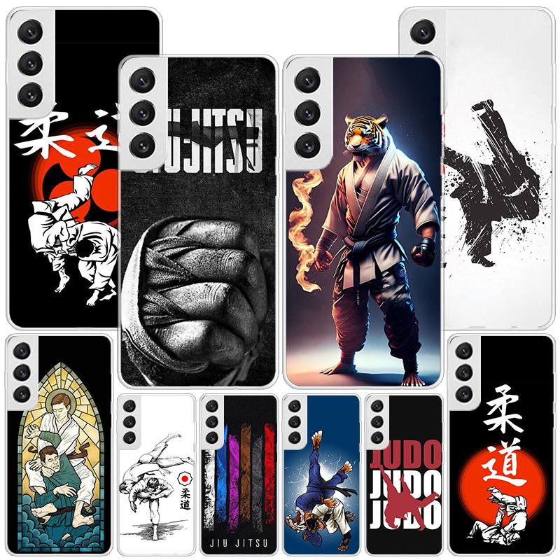 Judo Jiu Jitsu BJJ Brasilianische Handyhülle für Samsung Galaxy S26 S25 Edge S23 S24 Ultra S22 Plus S21 S20 FE Einzigartige Hülle Weiche Coqu