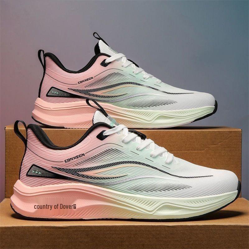Men's Trendy Low-Top Sports Shoes: Lightweight, Breathable, Comfortable for Running & Travel