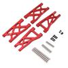 Front Rear Suspension Arm Set Aluminum Alloy Wear Resistant Strong RC Swing Arm Set for   SENTON 1Celsius10