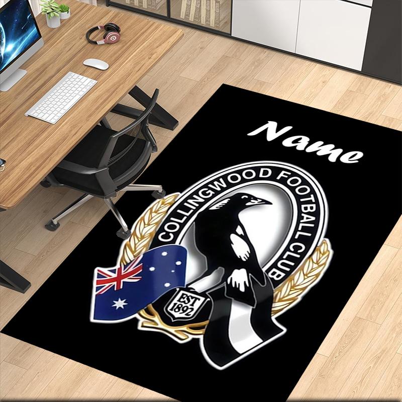 Custom Name AFL Printed Carpet, for Office Chair Living Room Bedroom Kitchen Room Decor Gifts.