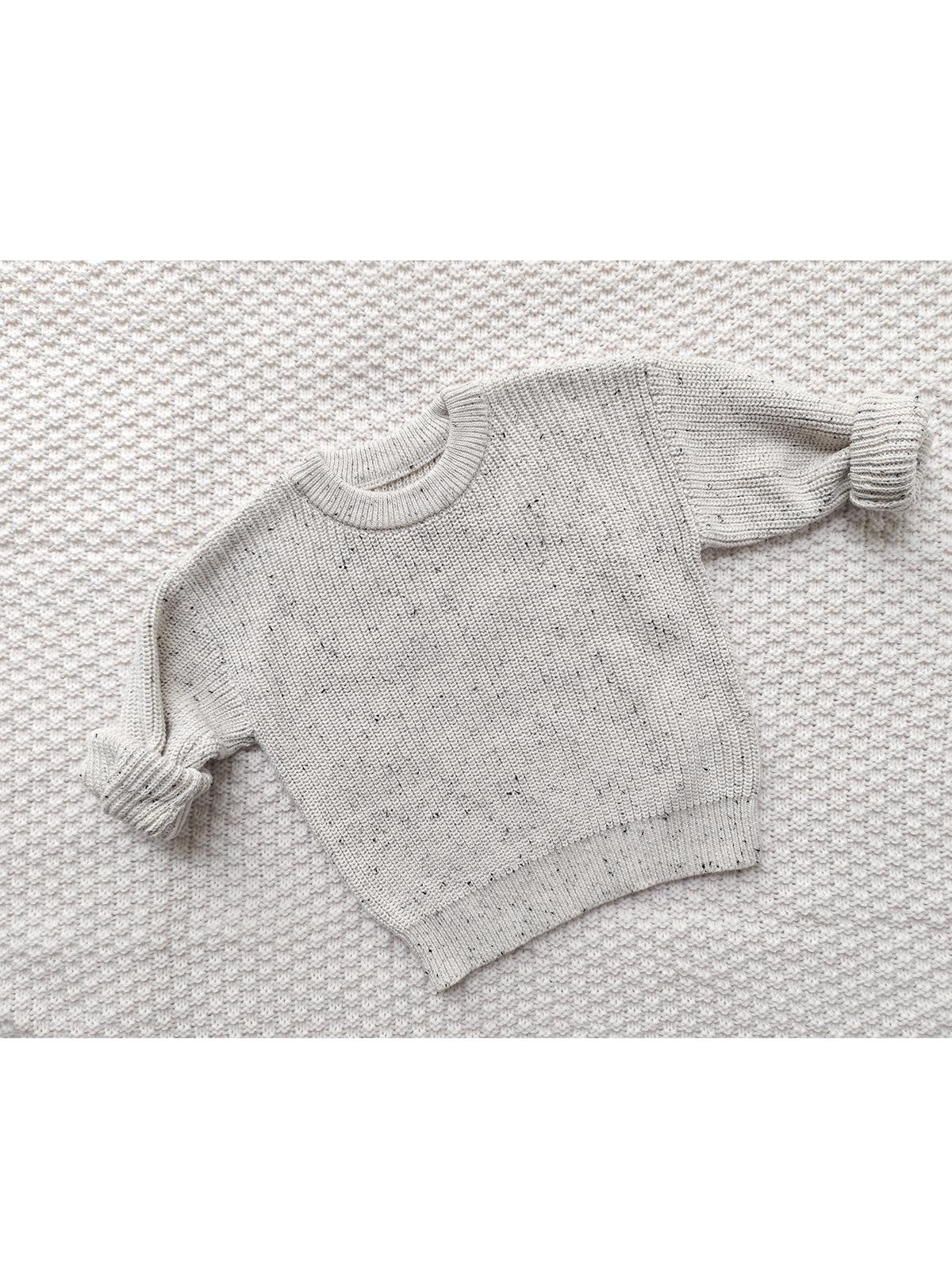 

Европейский и американский хлопковый свитер с длинными рукавами для малышей - вязаный пуловер в горошек 73cm for 6-12 Months