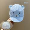 Cotton Baby Baseball Cap Soft Peaked Caps Summer Cartoon Bear Ear Cap