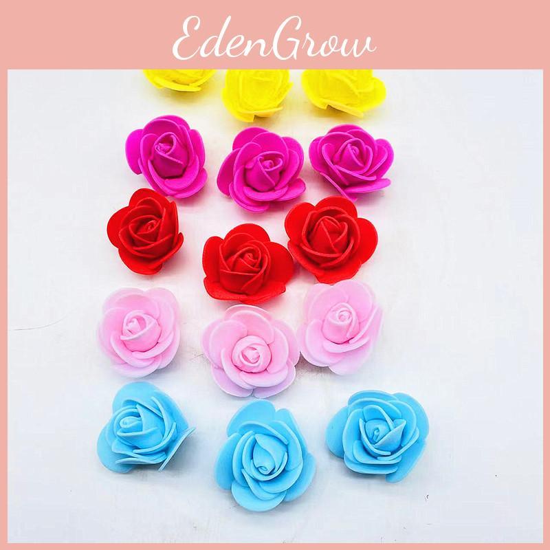 Foam Rose Handcrafted Decoration With Injection Molding In Bright Colors For Events And Photography