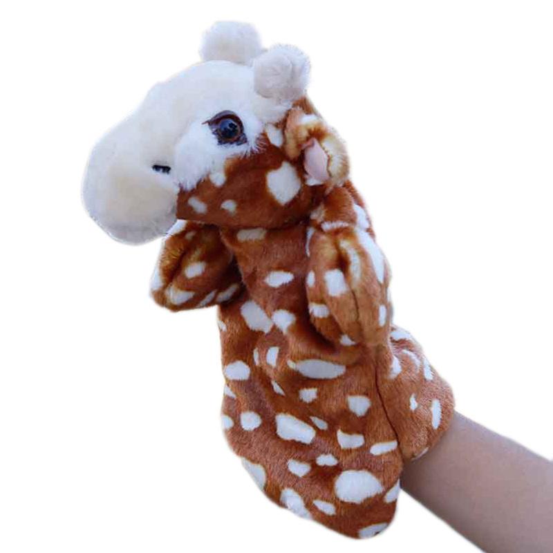Big Hand Puppet Animal Plush Toys Baby Cloth Educational Cognition Hand Toy Finger Dolls Puppet