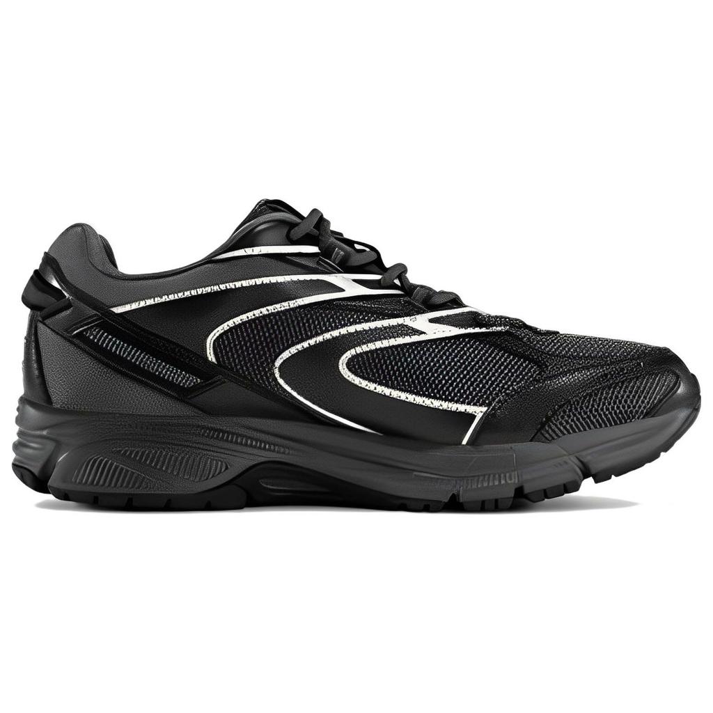 SAUCONY Cohesion 2K Lightweight Comfortable Shock Absorbing Non-Slip Durable Low-Top Training Running Shoes Unisex Sneaker Black Gray S79019-4