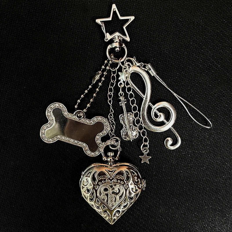 Chaîne de Montre à Gousset Creuse Design Steampunk Horloge Pendentif Collier Vintage Bijoux Montre Hommes Femmes Sac Cadeau Breloque