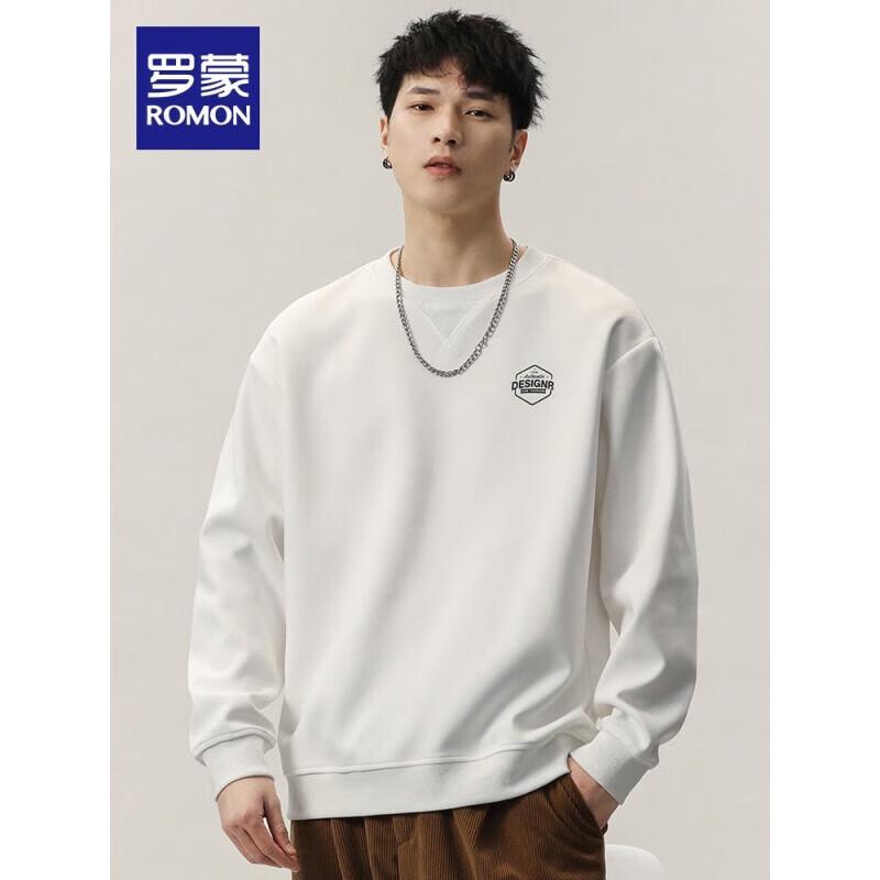 

Romon Men s 2025 Round Neck Long Sleeve Sweatshirt
