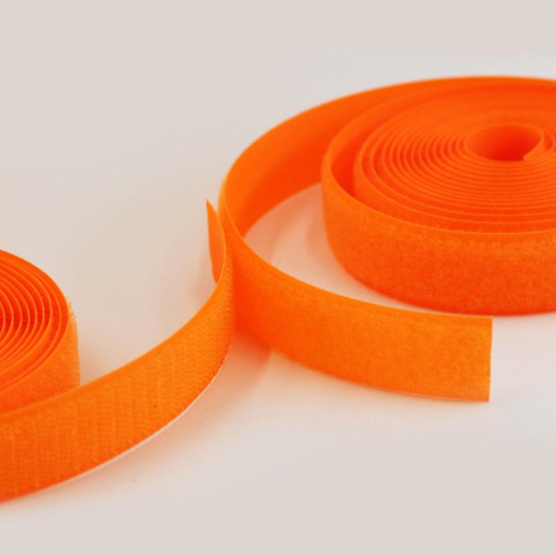 Çoklu Özelliklere Sahip Xinyang Yüksek Kaliteli Güçlü Yapışkanlı Floresan Turuncu Naylon Tokalı Bant