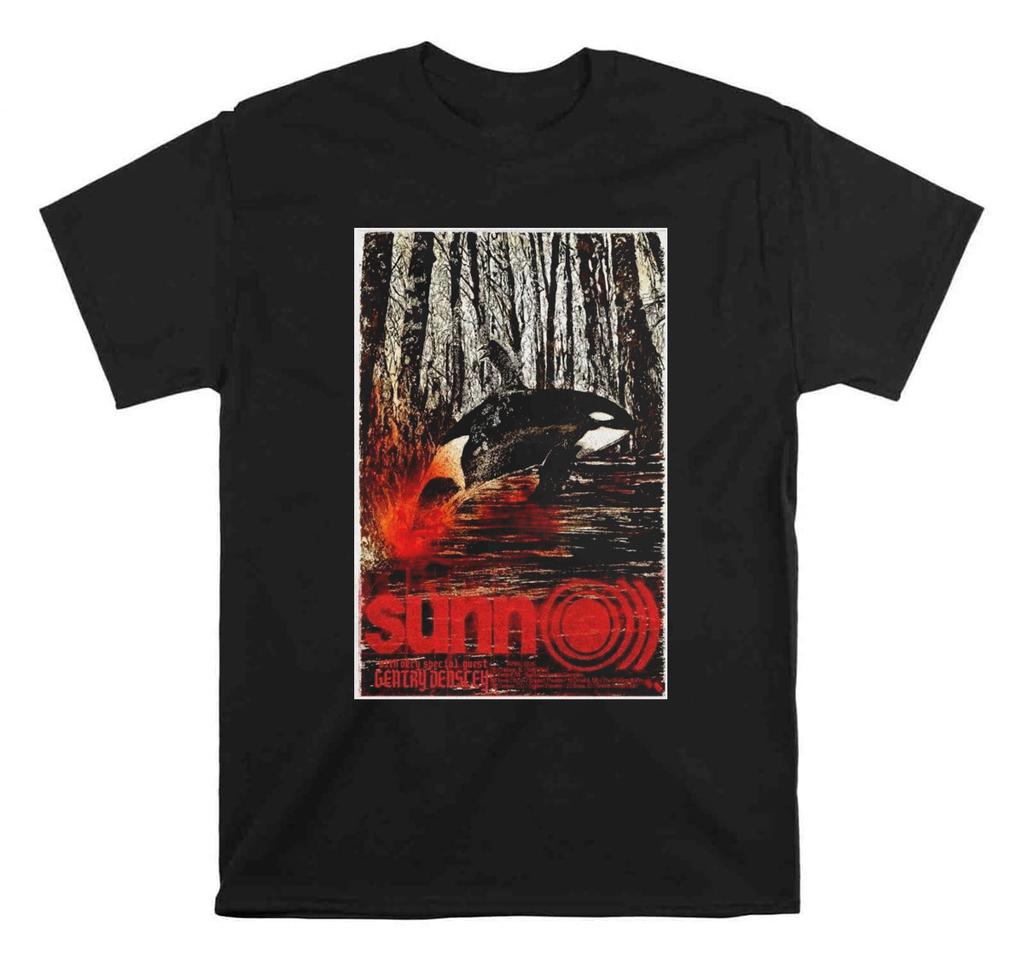 Heißes Neues Sunn O))) Band Tour 2026 Schwarz S bis 5XL Konzert T-Shirt SG793