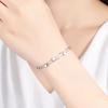 925  Silver Bead Bracelets For Women Korean Designer Double Layer Stars Chain Bracelets Luxury Party Wedding Jewelry
