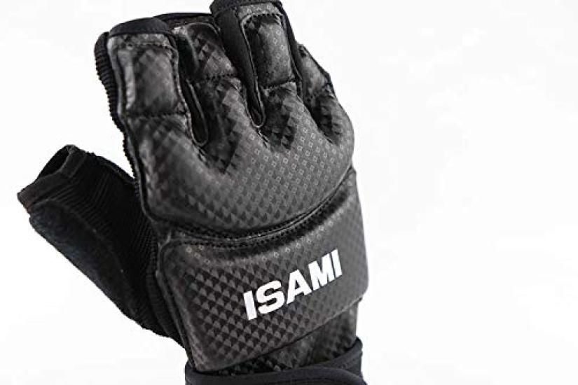 ISAMI Hand Guard Full Contact Karate (Black) TN-1-BK //ISAMI (X-Large)