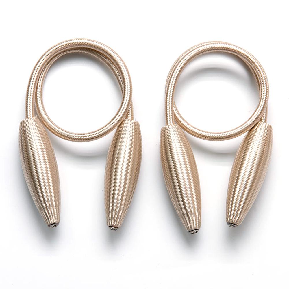 Modern Decorative Curtain Tie Backs No Drill DIY Twist Window Curtain Holders Flexible Home Decor
