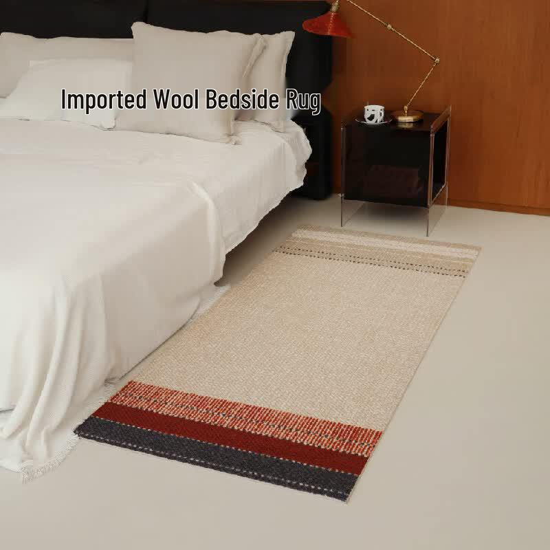 Saibosi Machu Picchu Wool Bedside Rug 50cm x 150cm