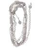 Peulleeoeob Braided Handmade Chain Belt (Fl-732_Gray)