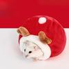 Rat Cute Hamster Cotton House Thickened Soft Hamster Nest Plush Comfortable Rat Sleepping Bed Golden Hamster