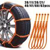 Universal Car Snow Tire Chains for Winter,Ice and Off-Road Driving Chains for Cars&SUVs-Durable Tire Traction Chains ,Off-Road Vehicles