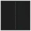 Outdoor Table Black 80 x 80 x 73 cm Metal