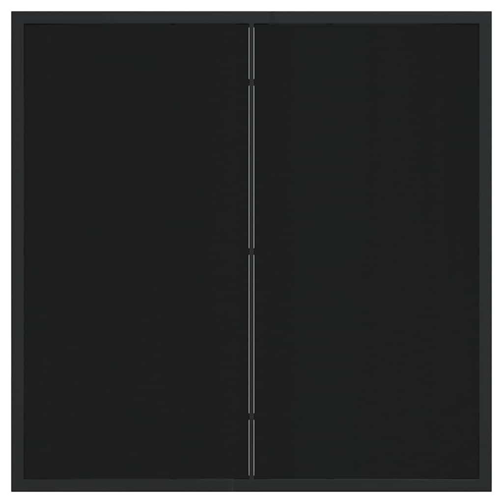 Outdoor Table Black 80 x 80 x 73 cm Metal