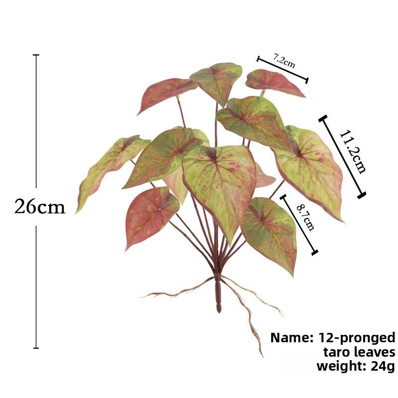 Multiple Green Leaf Plant For Indoor Garden Wall Art And Home Decoration