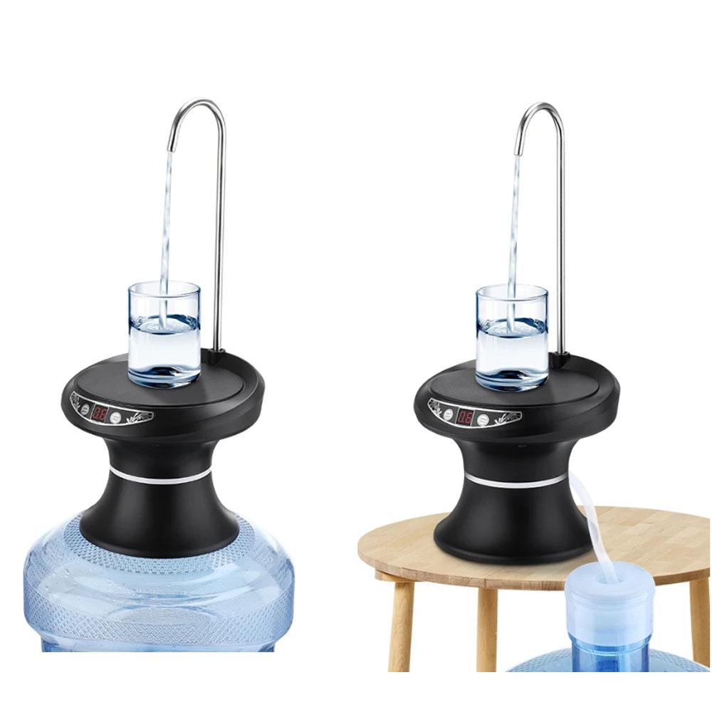 Elektrische Wasserpumpe Automatischer Wasserspender für Flaschen Wiederaufladbarer Wasserspender mit Tablett Wasserspender