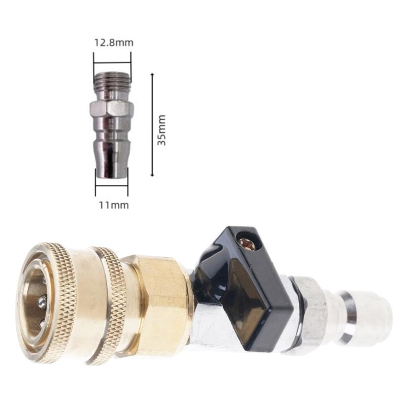 Practical 3/8 Inch Air Flows Control Valves Quick Changing Connectors Convenient for Industrial Use Easy Installion