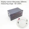 Digital Thermometer AC 220V  for Pt100 3 Wire  Pt 100 Temperature Indicator Red LED 5135H Thermal Display Range -50 to 400°C