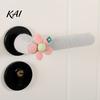 Cozy Home Decor Accessories Knitted Doorknob Covers, Thick Anti?Slip Furniture Feet Protector Sleeves, Door Handle Cute Flower Design Grips Cushion