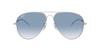 RB3825 Old AVIATOR Silver 58mm Ray-Ban Sunglasses,