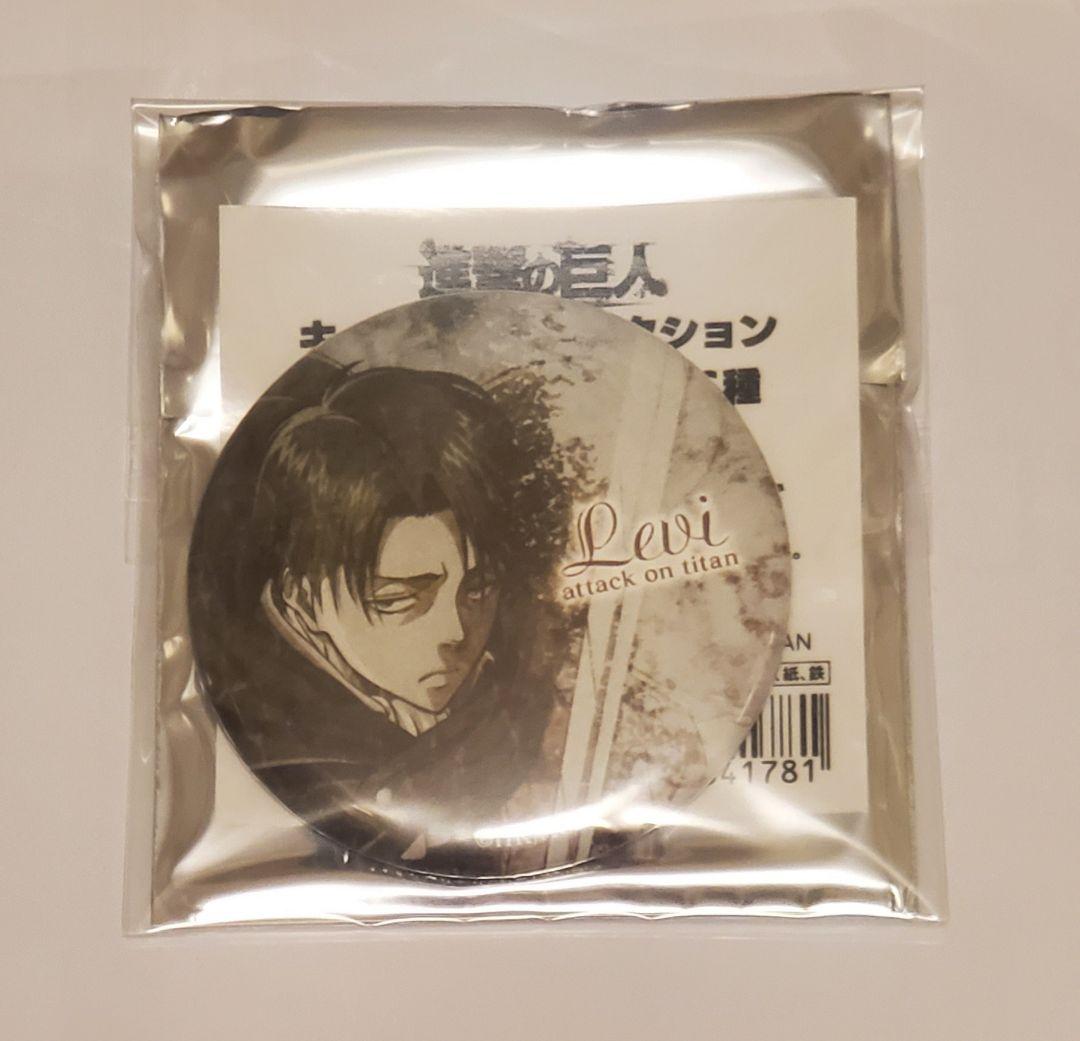 

[USED] Attack on Titan WIT STUDIO Levi Birthday Can Badge 1